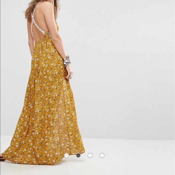 Asos vintage flower boho maxi - Picture 3 of 4